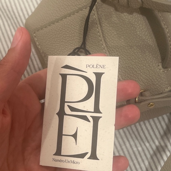 NEW Polène Taupe Numéro Un Micro bag (WITH TAGS) - Picture 10 of 14